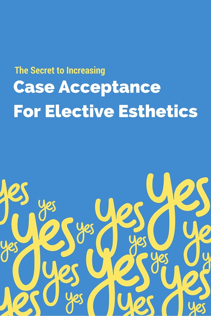 Increase Elective Esthetic Dentistry Acceptance