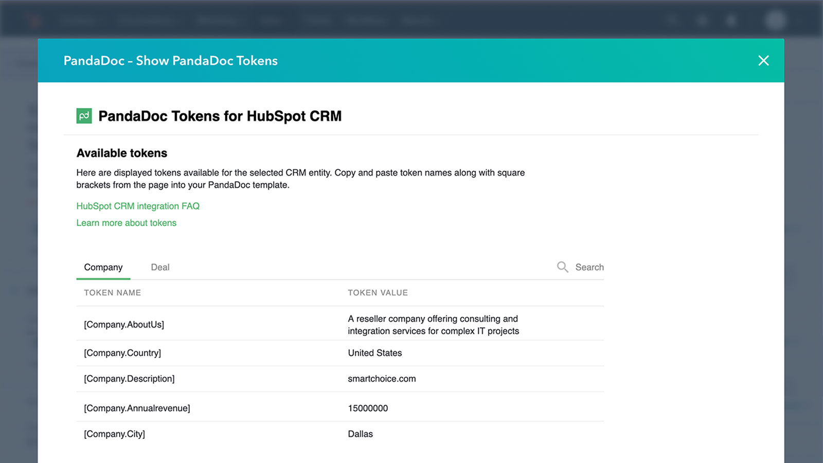 pulling data from crm into creator
