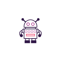 A small robot that looks like a human child...if humans had antennae.