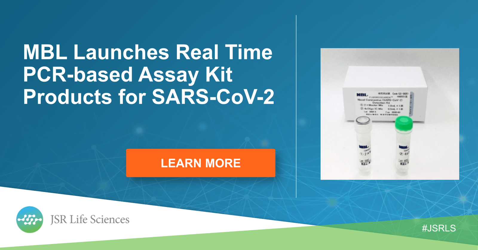 MBL launches real time PCR-based assay kit products for SARS-CoV-2, Image of kit 