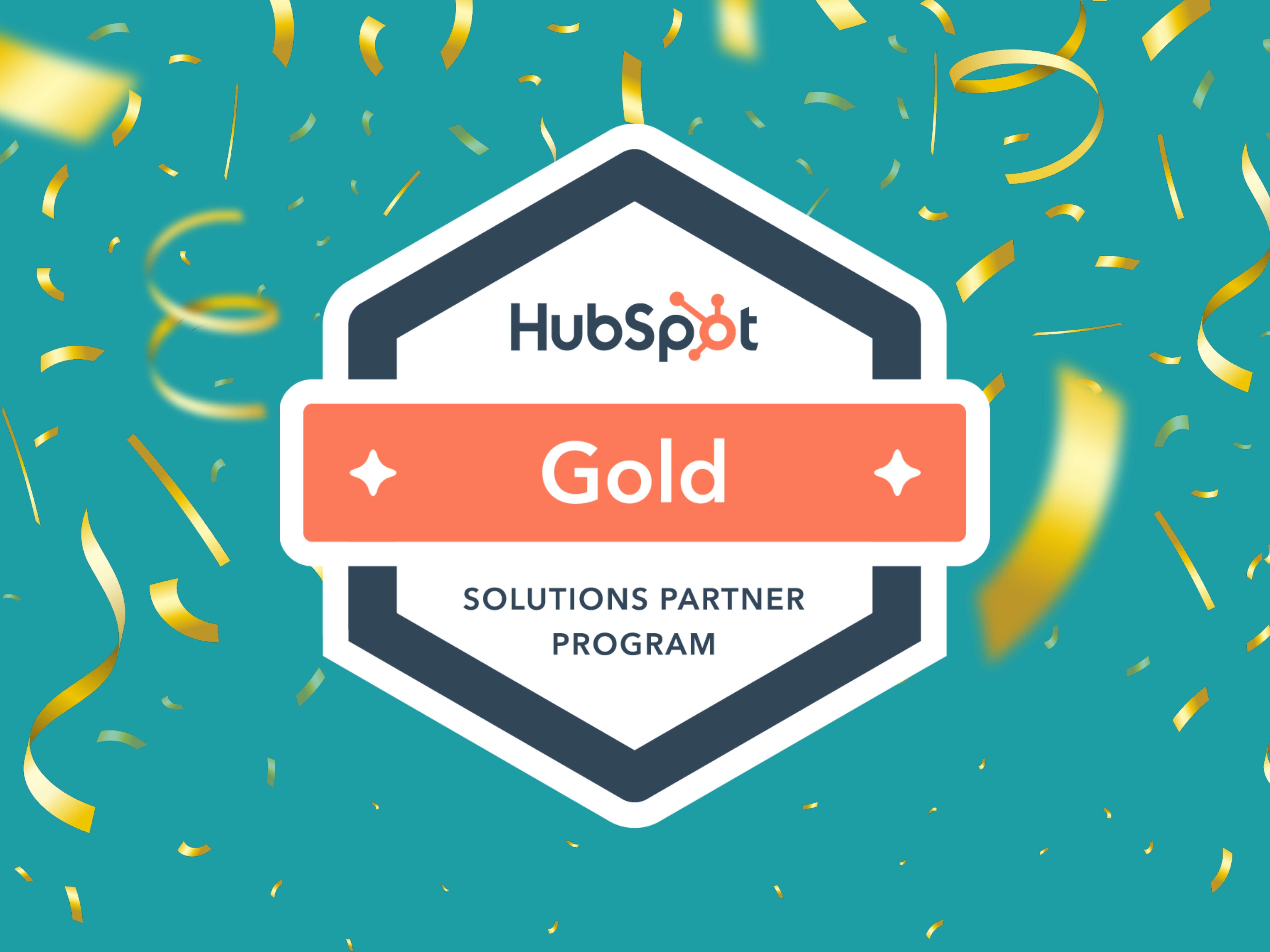 HubGem named as Gold Tier HubSpot Partner