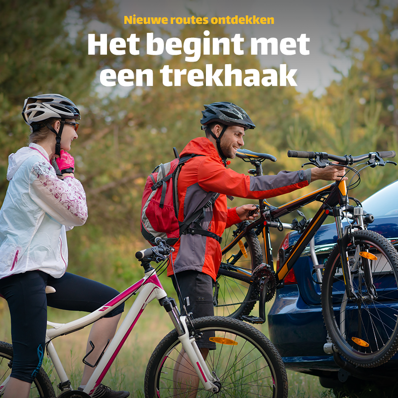 Trekhaakcentrum - Het begint met een trekhaak - Mountainbiken
