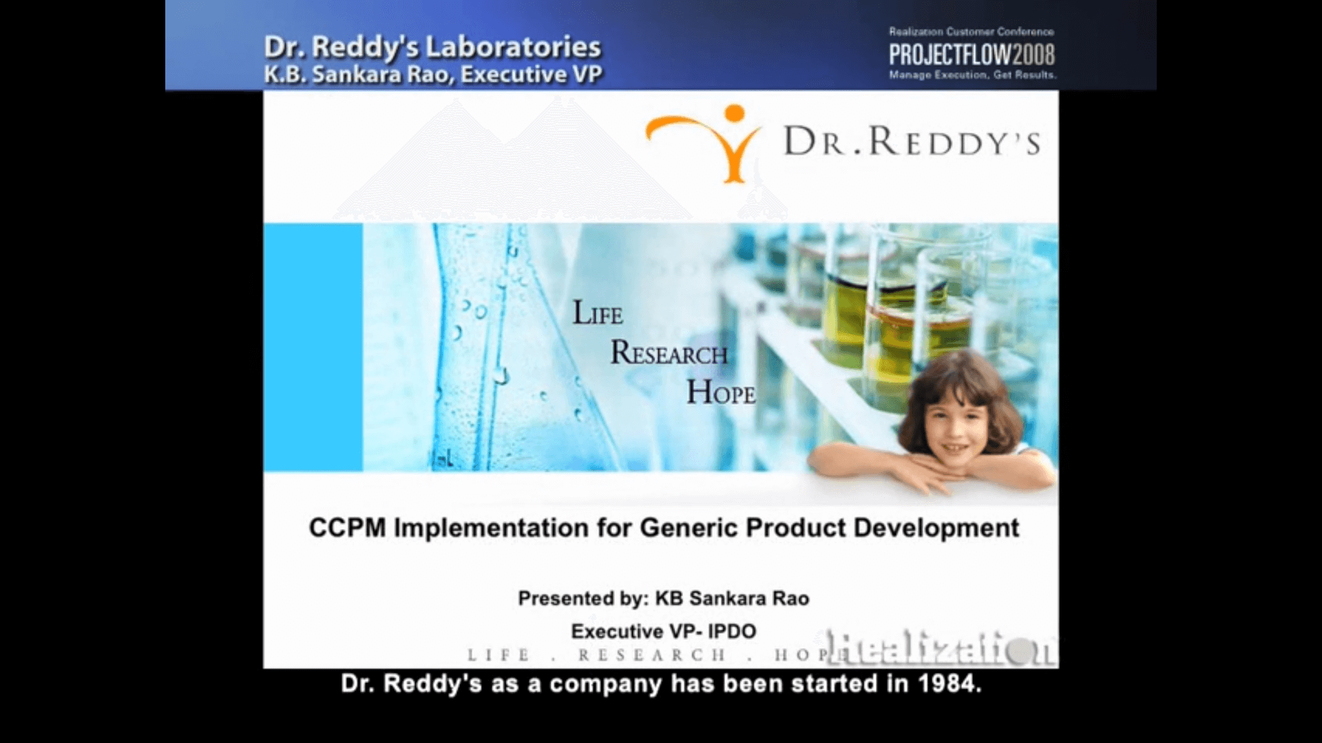 Dr. Reddys Laboratories shares their results of implementing CCPM