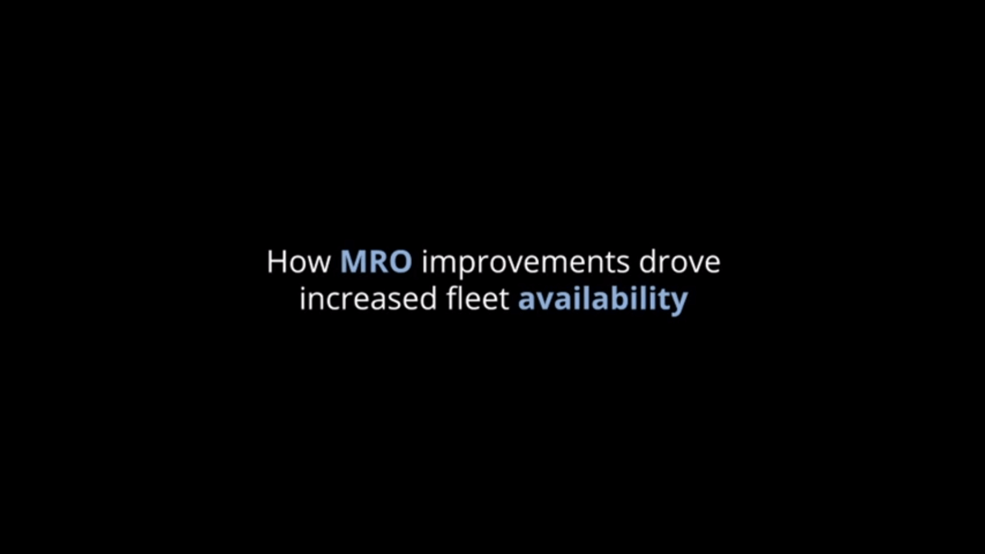 MRO Montage 2 - Commercial Airlines