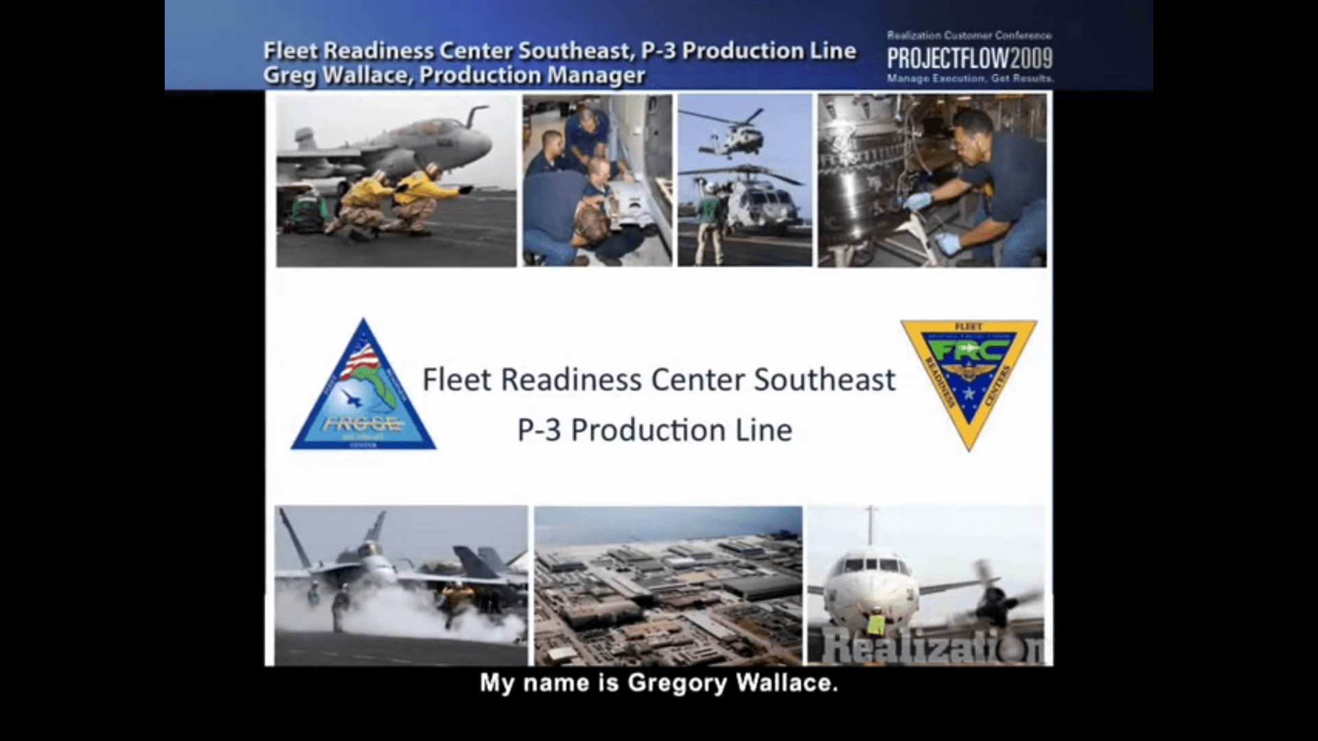 US Navy, Fleet Readiness Center SE P3 shares their results of implementing CCPM