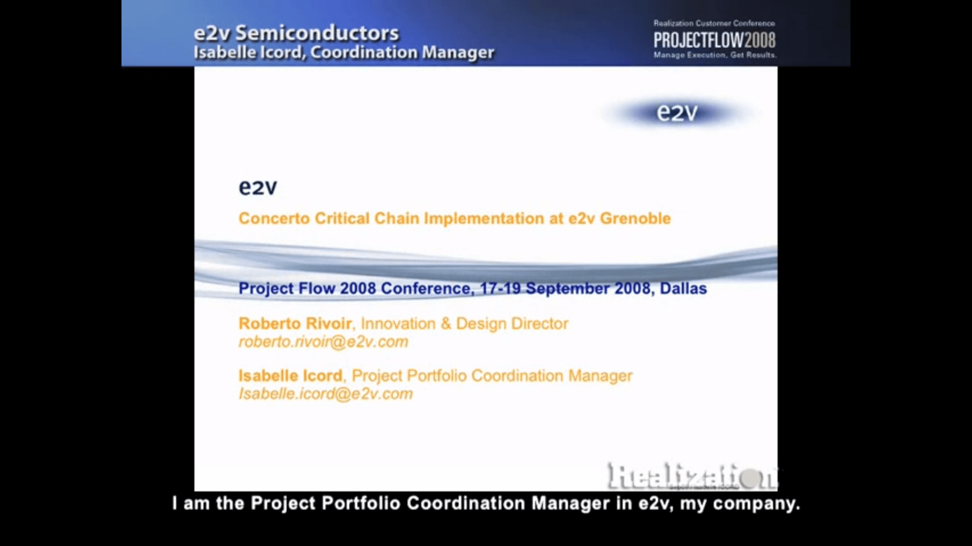 e2v Semiconductors shares their results of implementing Critical Chain Project Management