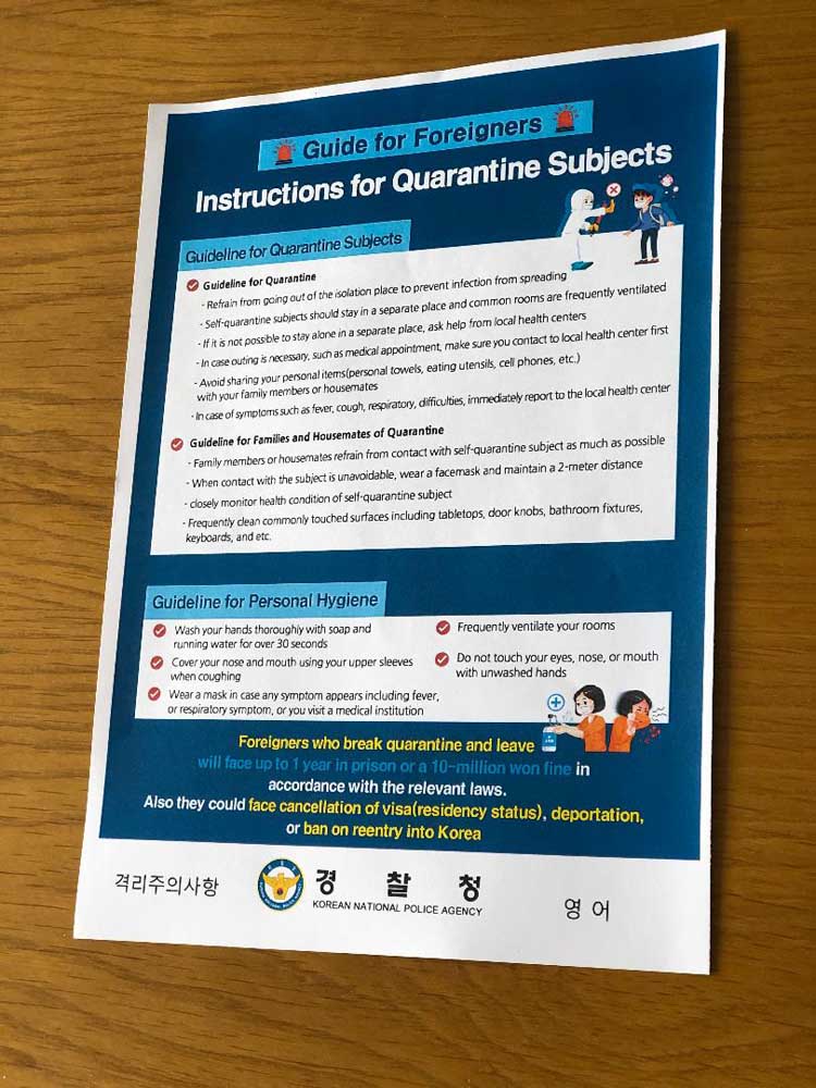 Teach English in South Korea COVID-19