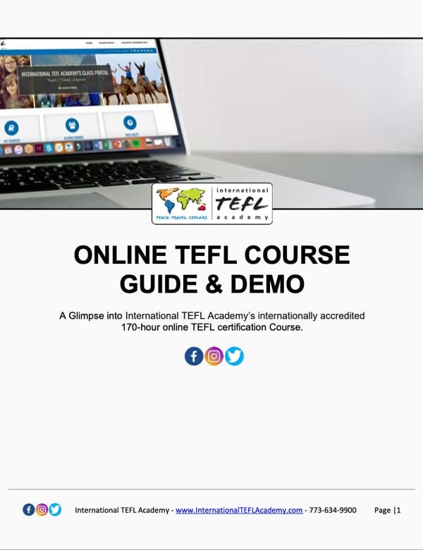 11-Week Online TEFL Course Guide