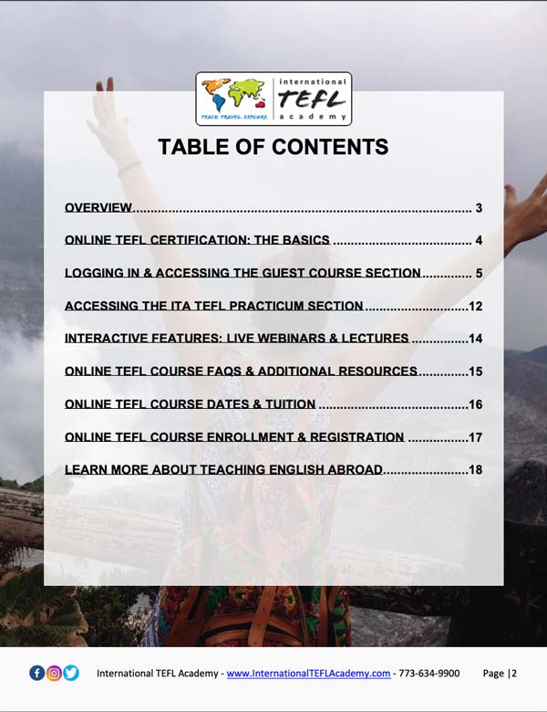 Part-time Online TEFL Course