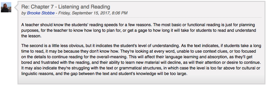 Chapter 7 Peer Participation Discussion