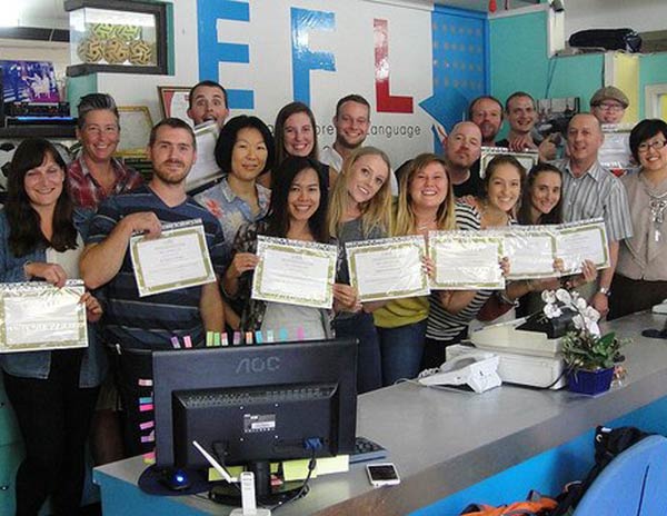 Chiang Mai TEFL Course Graduation