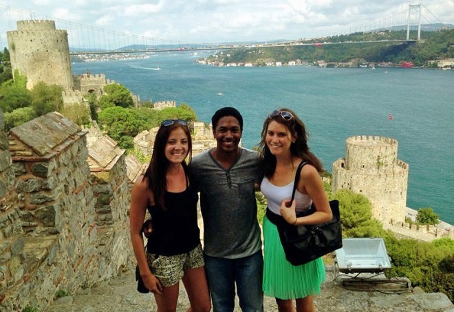 Three younger English teachers