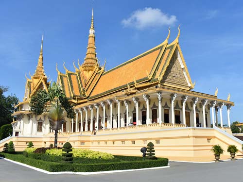 Royal Palace in Phnom Penh, Cambodia