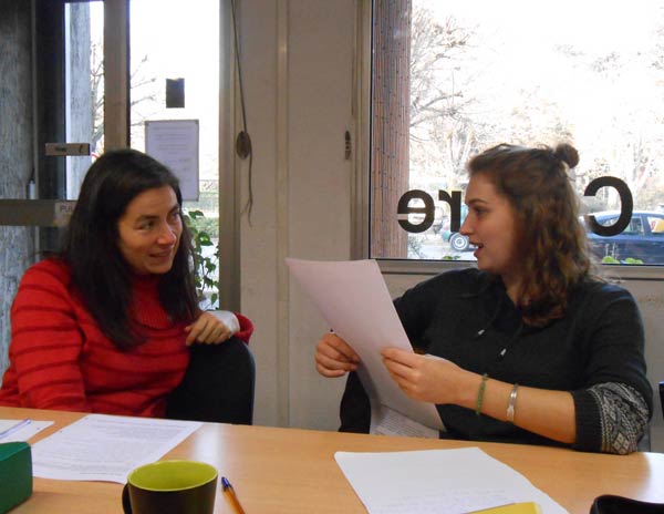 Toulouse TEFL Class Students working