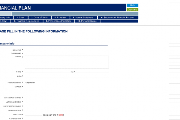 Financial Plan