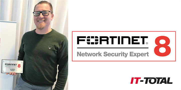 Fortinet-certifikat Network Security Expert 8