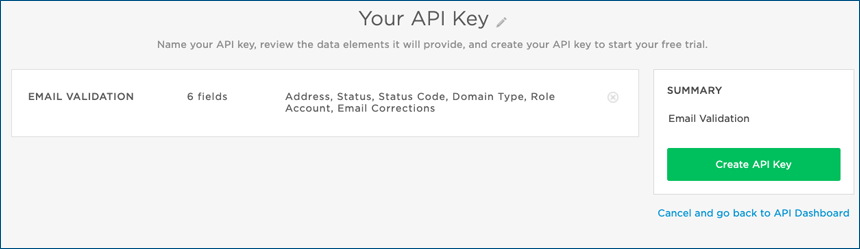 API-key-checkout