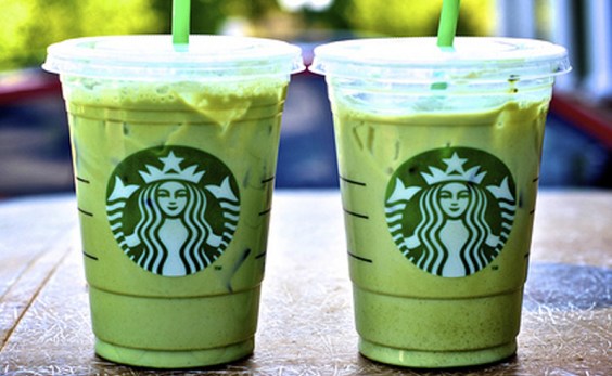 Starbucks Green Tea Matcha Lattes for Two