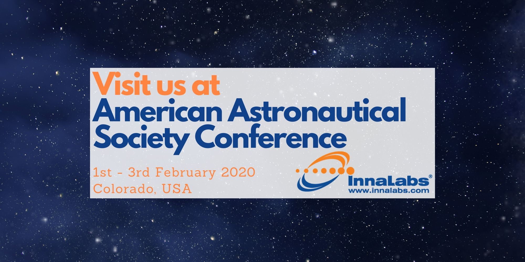 InnaLabs® to Exhibit at 43rd American Astronautical Society Conference