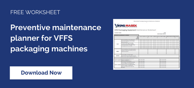 Download VFFS machine maintenance planner