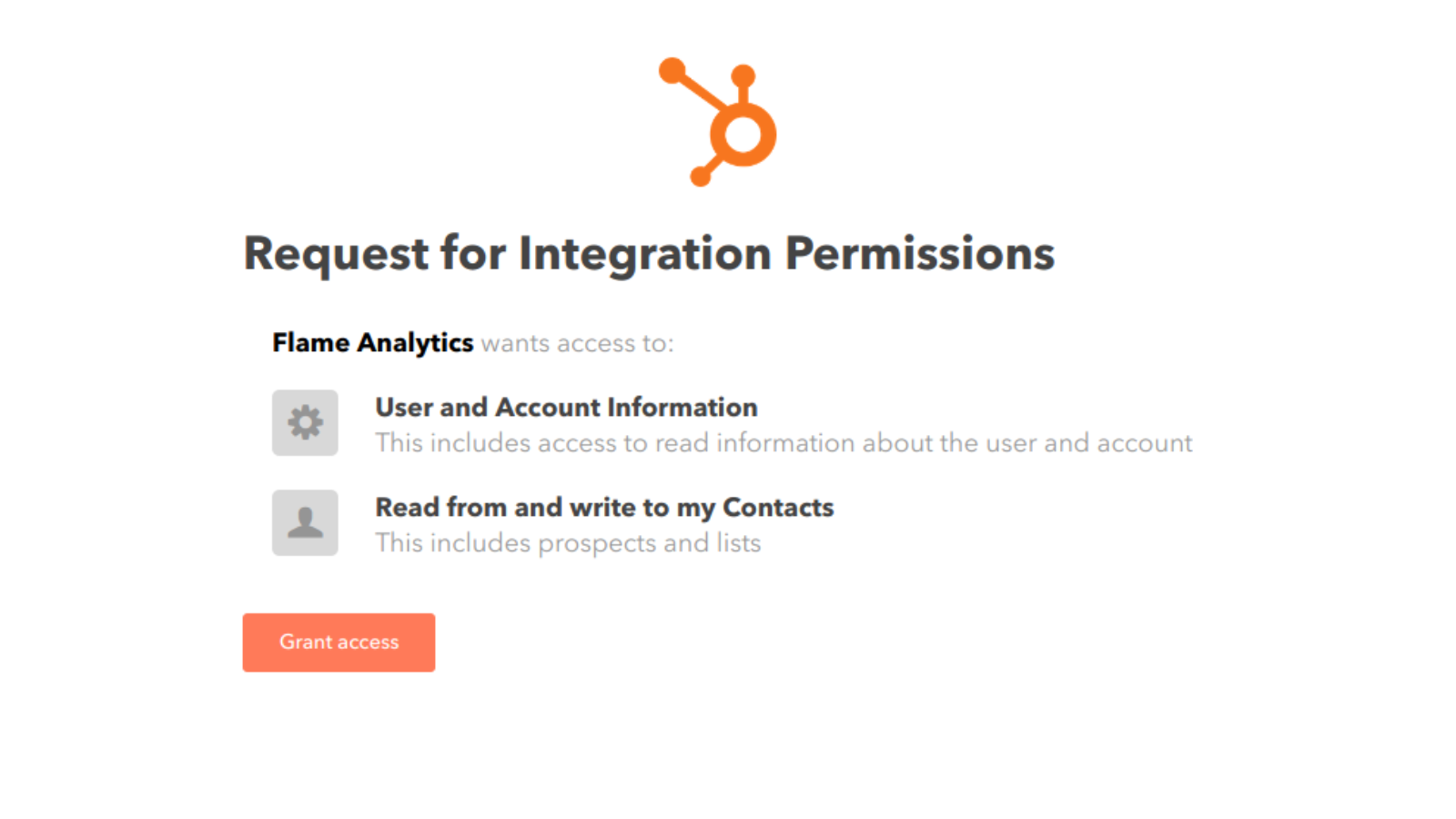 Accept Integration Permissions