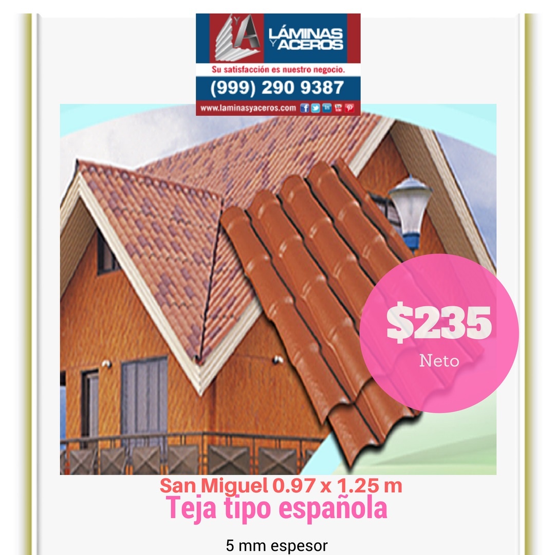 Teja San miguel, una opción para embellecer tu hogar, image size:1080x1080