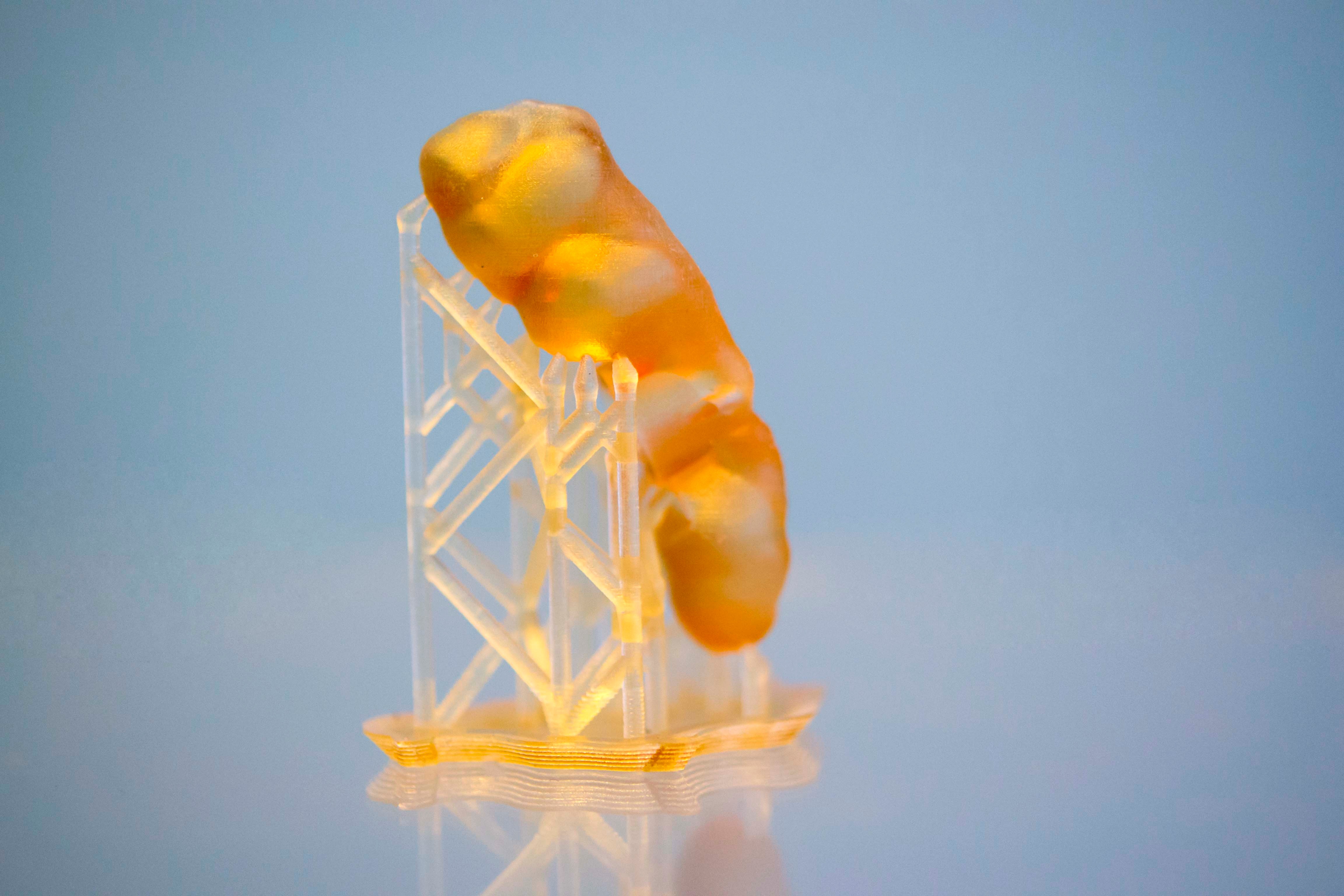 3D printing medical devices and human jaw from unique materials