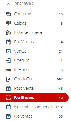 Navegación por carpetas de instancia