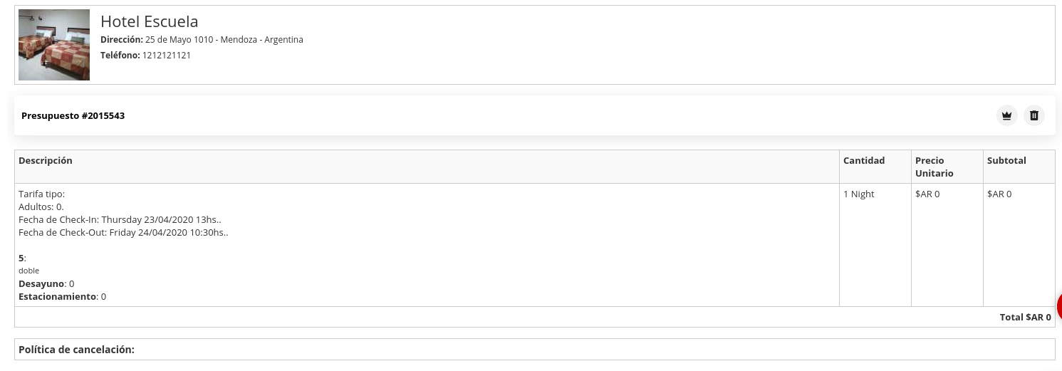 Diferencia entre presupuesto titular y no titular.
