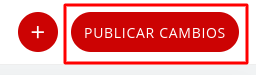 Botón Publicar cambios