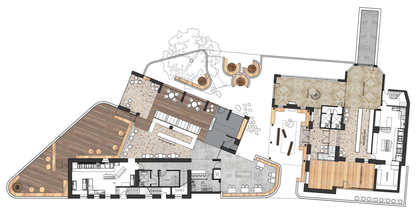 Lochinver Larder proposal and plan