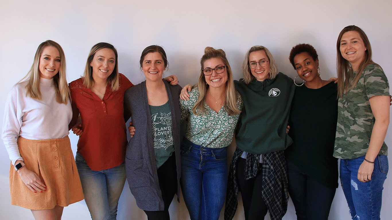 A group of women that work at Losant