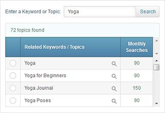 Keyword Research Tool