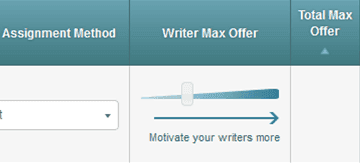 Writer Max Offer