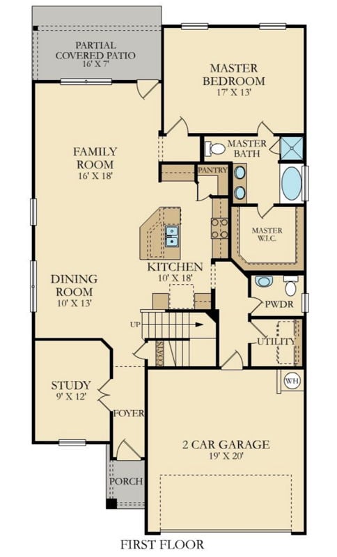 Lennar Drexel Floor Plan