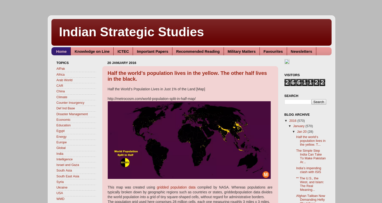 Indian Strategic Studies Website Grader
