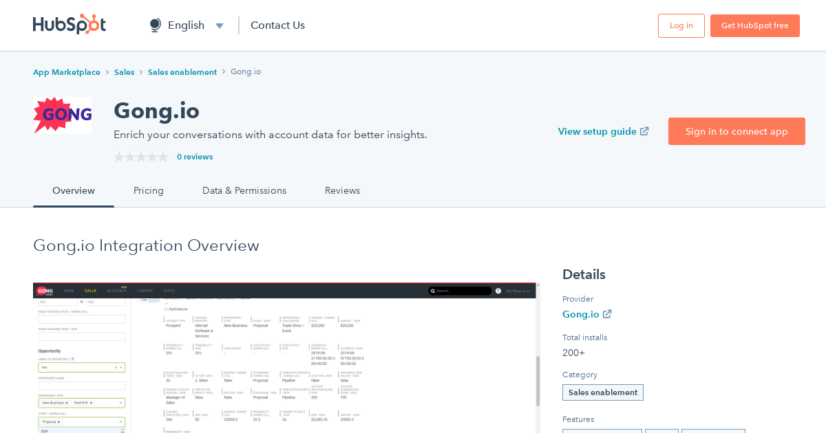 Gong.io HubSpot Integration Connect Them Today