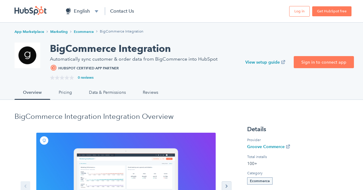 Bigcommerce Integration Hubspot Integration Connect Them Today