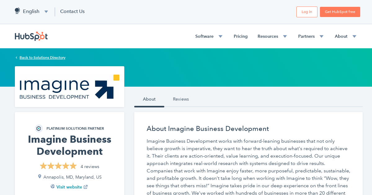 Imagine Business Development Agency Services & Qualifications | HubSpot