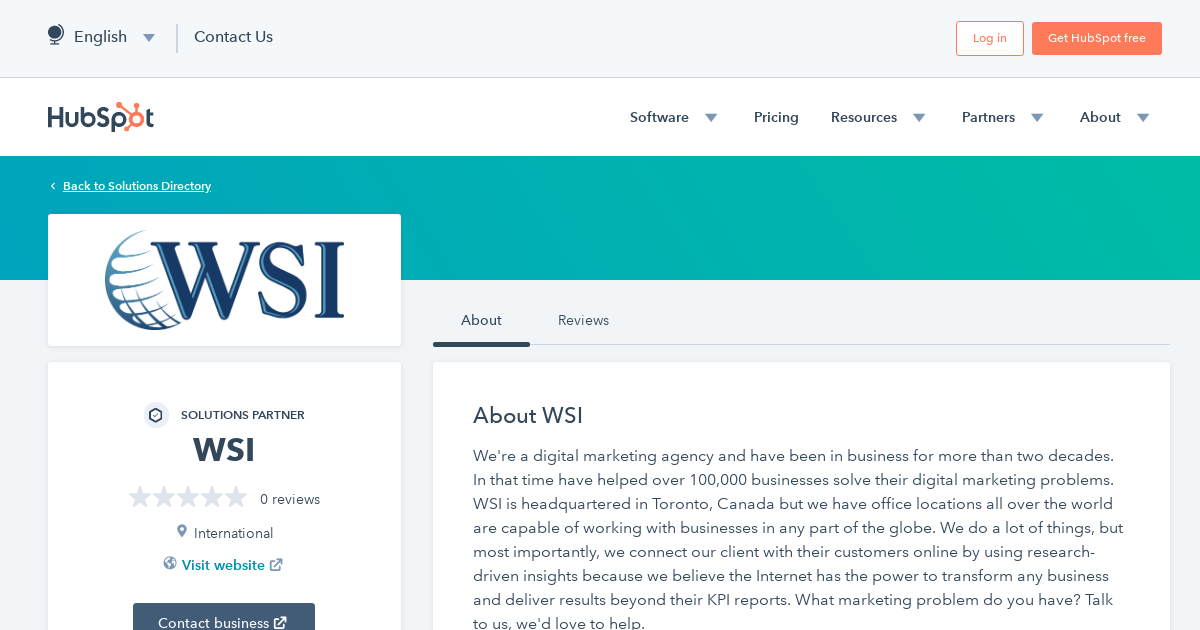 WSI Agency Services Qualifications HubSpot WSI Agency Services Qualifications HubSpot