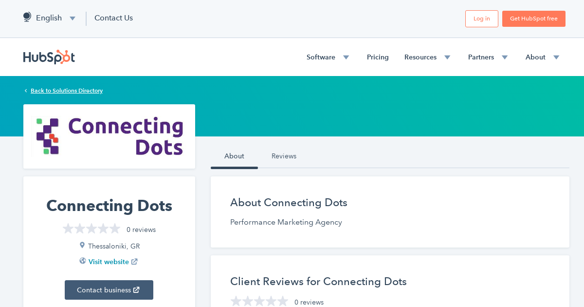 Connecting Dots Agency Services Qualifications Hubspot