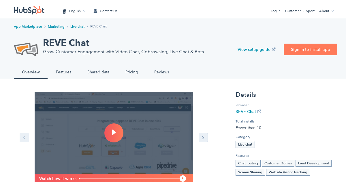 Reve Chat Hubspot Integration Connect Them Today