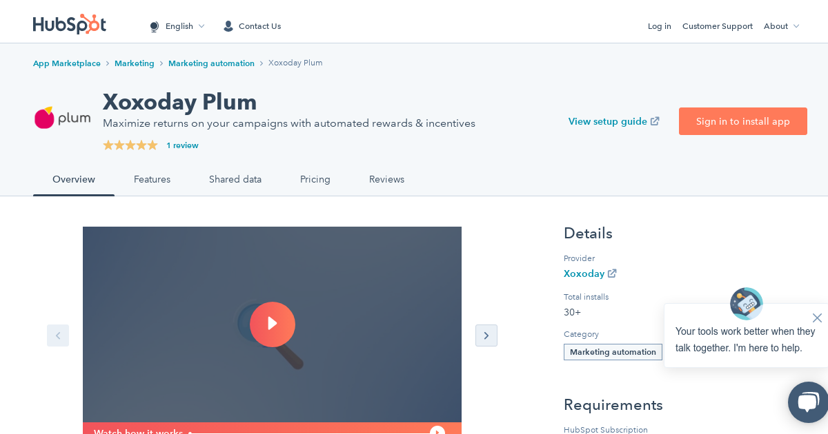 Xoxoday Plum HubSpot Integration Connect Them Today