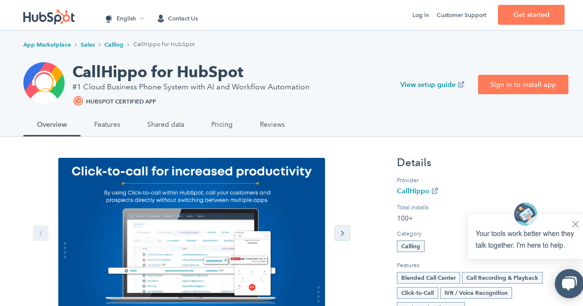 CallHippo for HubSpot HubSpot Integration | Connect Them Today